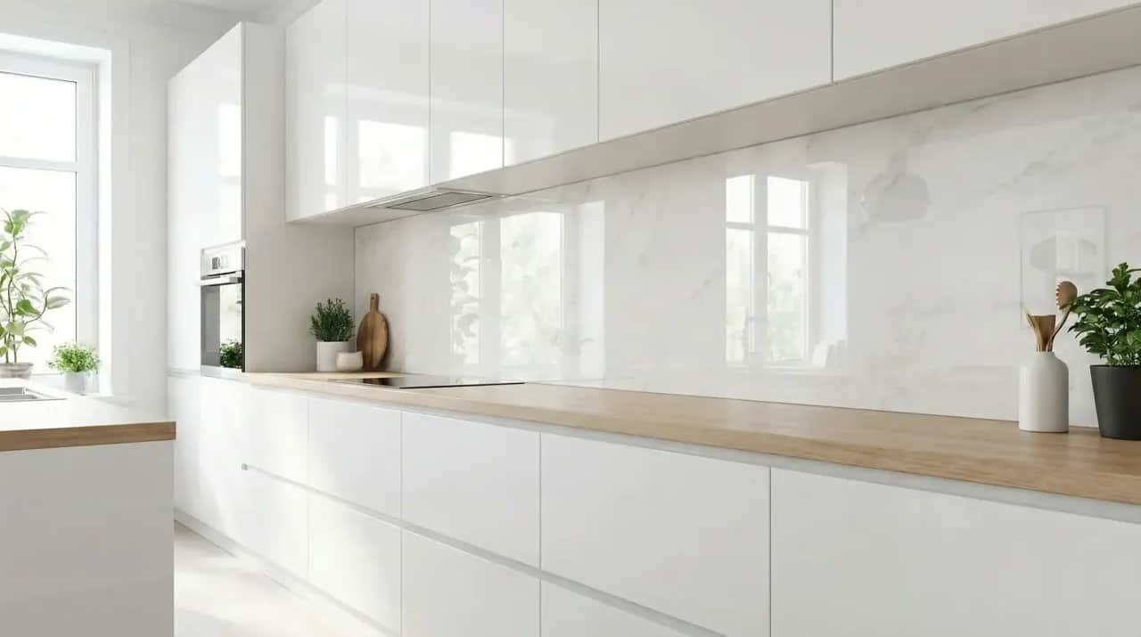 Szkło na ścianę w kuchni: Kosztorys 2026 i jak nie przepłacić?