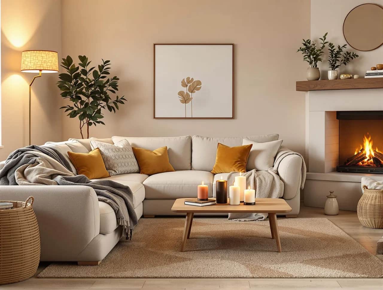 Ocieplenie salonu: Jak stworzyć przytulną oazę relaksu?